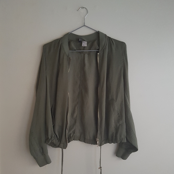 Green Bomber Jacket - Picture 1 of 3